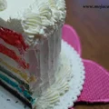 Rainbow cake-teczowe ciasto