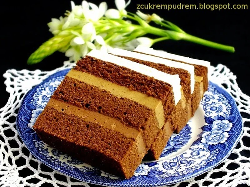 Ciasto kawowo - czekoladowo – rumowe