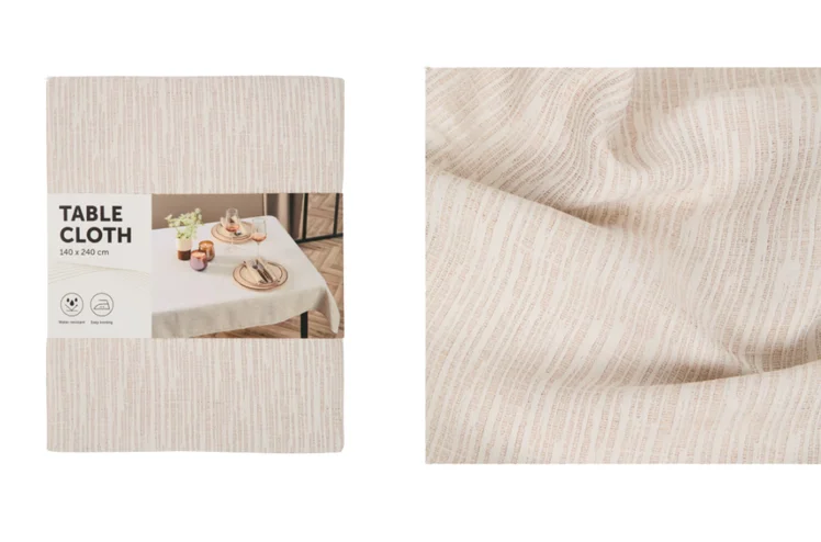 Zdjęcie Ten obrus z Action za 34 zł zrobi furorę na domowej Komunii! Wodoodporny, oryginalny wzór - efekt jak w restauracji #3