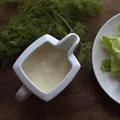 Sałata z sosem jogurtowo-musztardowym