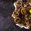 Muffiny kokosowe z jagodami
