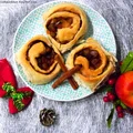 Ślimaczki szarlotki na drożdżowym, czyli Cinnamon & apple rolls buns