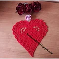 Szydełkowe serce w poradniku krok po kroku