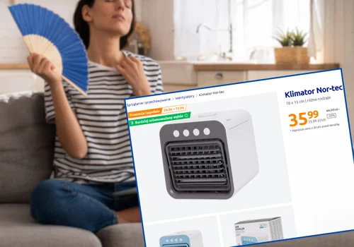 Ten "klimatyzator" z Action za 36 zł to HIT na lato! Komfort w upały bez rur i przewodów