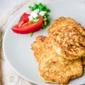 Placki Z Cukinii i Ciecierzycy