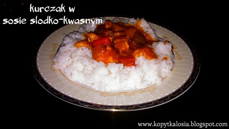 Kurczak w sosie słodko-kwaśnym