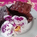 Migdałowe brownies