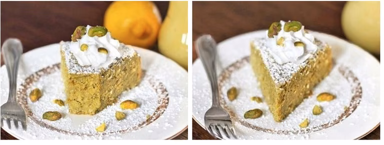 Ciasto pistacjowe