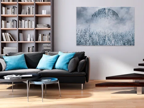 Kraina wiecznej zimy - nowoczesny obraz na płótnie