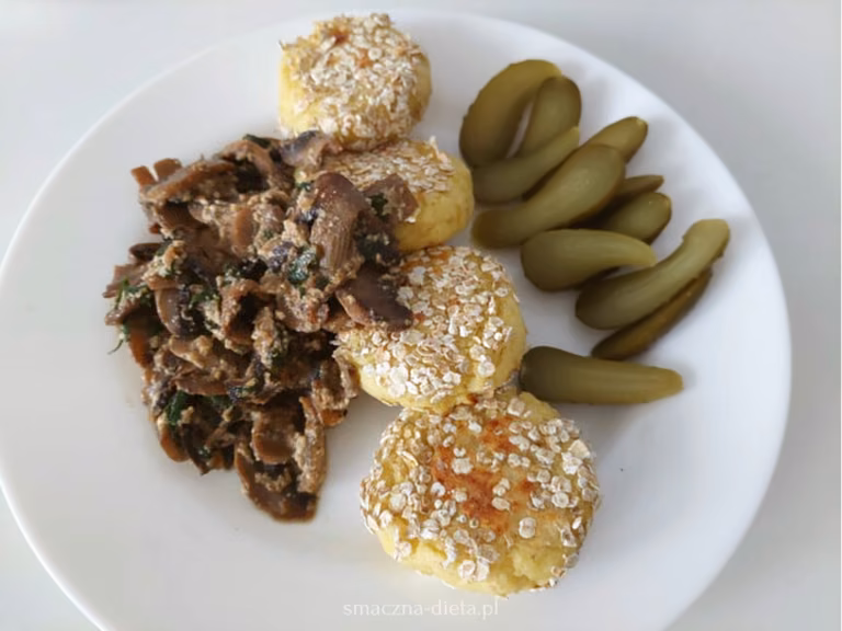 Pieczone kotlety ruskie