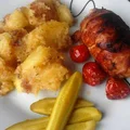 Roladki drobiowe zawijane w boczku