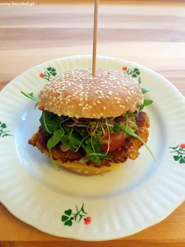 Burgery z batata i kaszy kuskus