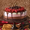 Tort z malinami
