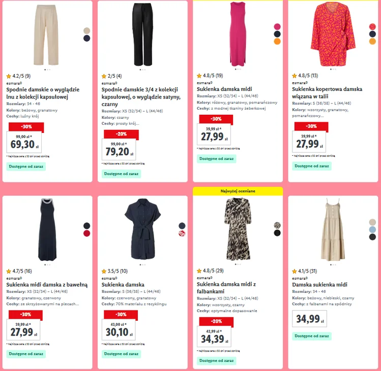 Zdjęcie Lidl wystartował z wielką akcją promocyjną! Odzież i jakościowe sprzęty nawet 135 zł taniej #10