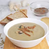Krem pieczarkowy z pesto słonecznikowym