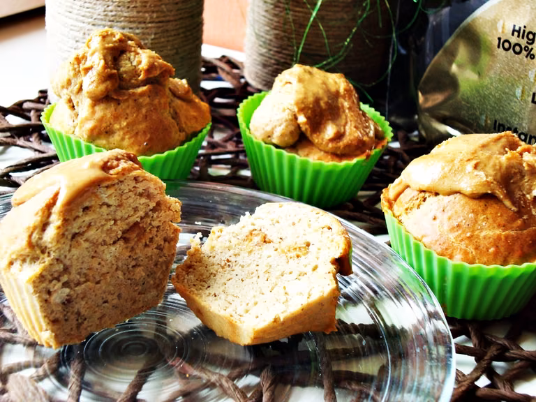 Fasolowe muffiny bez mąki - fit