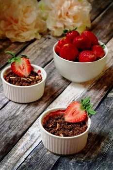 Truskawkowe crumble