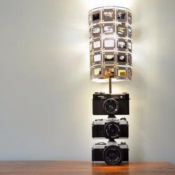 Kreatywna lampka nocna dla fana fotografi