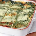 Lasagne ze szpinakiem i serem ricotta
