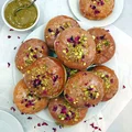 Pączki z kremem pistacjowym