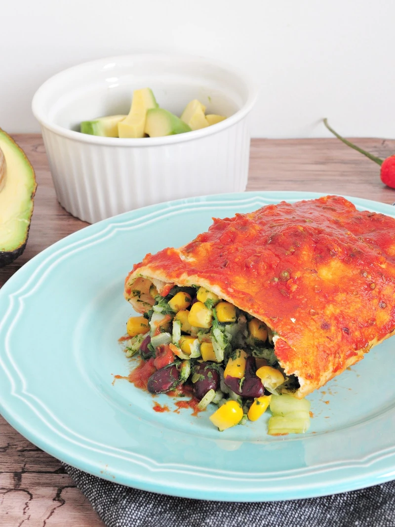 Wegańskie enchiladas