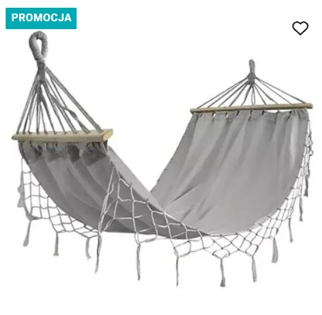 Zdjęcie Hamaki jak z katalogu boho za jedyne 35 zł! W Biedronce majówkowa wyprzedaż - 62% na artykuły ogrodowe #3