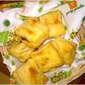 Francuskie poduszeczki nadziane pieczarkami