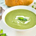Zupa z zielonych warzyw