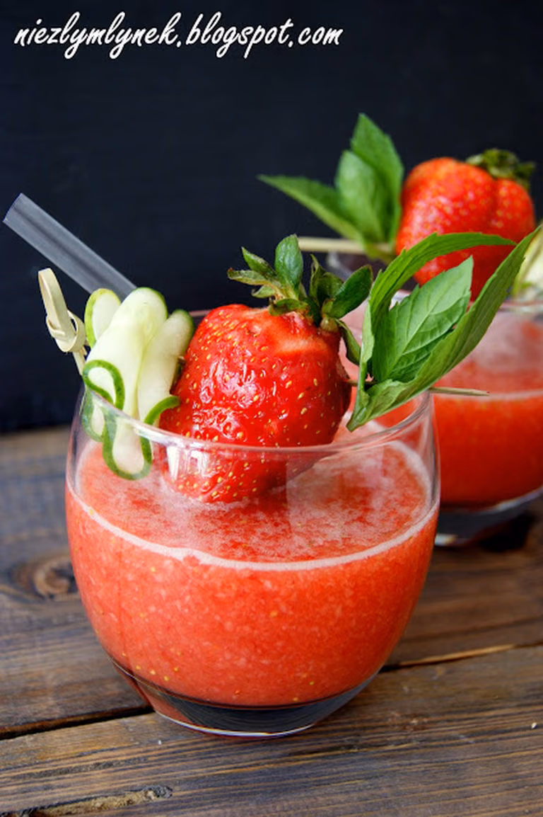 Mojito truskawkowe