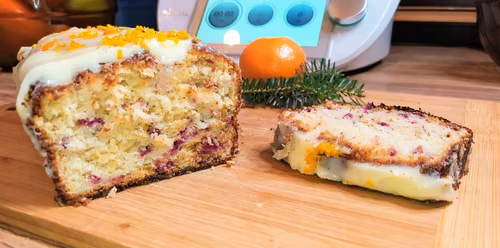Ciasto z żurawiną i pistacjami, czyli świąteczny keks inaczej