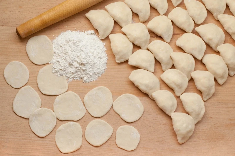 Gorąca woda zamiast jajka do ciasta na pierogi!