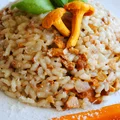 Niskokaloryczne risotto kurkowe (wegańskie)
