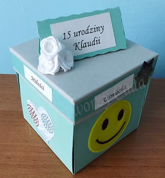 Personalizowany urodzinowy exploding box