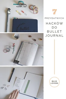 Przydatne hacki do bullet journal