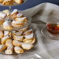 Pierożki serowe z jabłkami