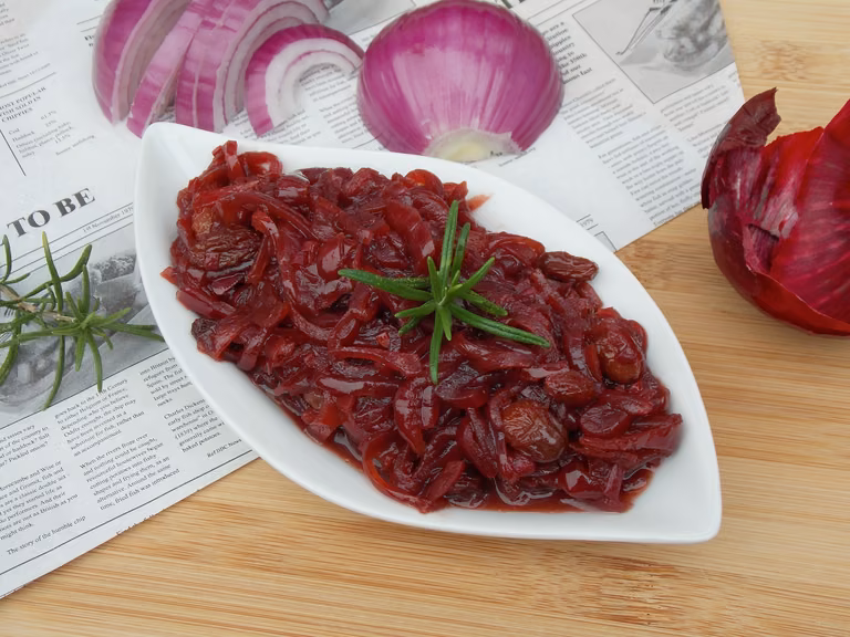 Konfitura z czerwonej cebuli