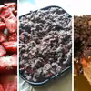 Czekoladowe ciasto drożdżowe z owocami i kruszonką