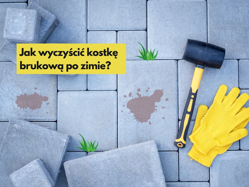 Czyszczenie kostki brukowej z mchu, oleju czy innych substancji. Poznaj nasze sposoby!