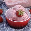 Lody truskawkowe (bez jajek)