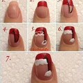 Świąteczny manicure