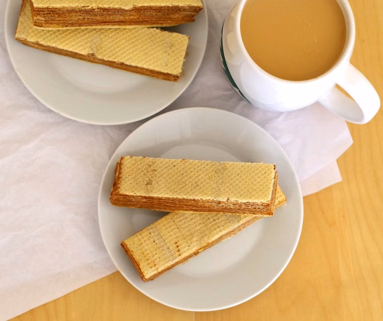 Domowe wafle