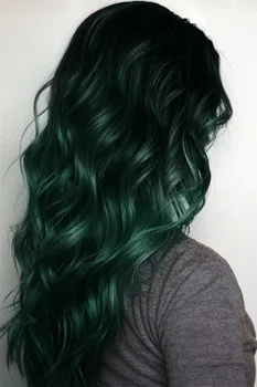 Zielone włosy