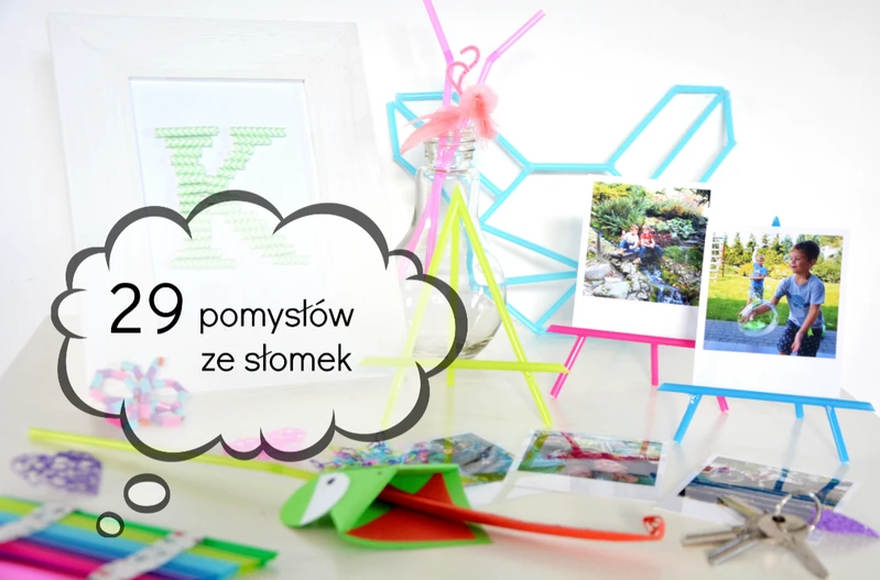 29 pomysłów na DIY ze słomek do napojów