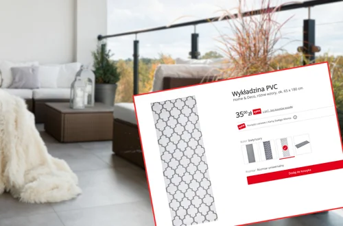 Ta wykładzina z KiK za 35 zł robi furorę w mieszkaniach i na balkonach! Praktyczna, modna, a czyszczenie to pikuś