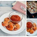 Grillowane krewetki z czosnkiem
