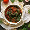 Szpinak z pomidorami (dieta dr Dąbrowskiej)