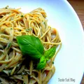 Szybkie spaghetti z bazylią