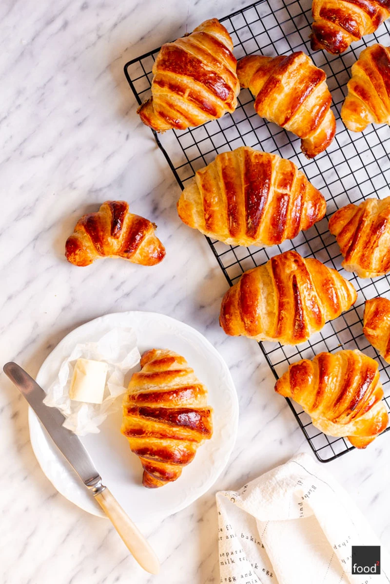 Croissants - francuskie rogaliki maślane