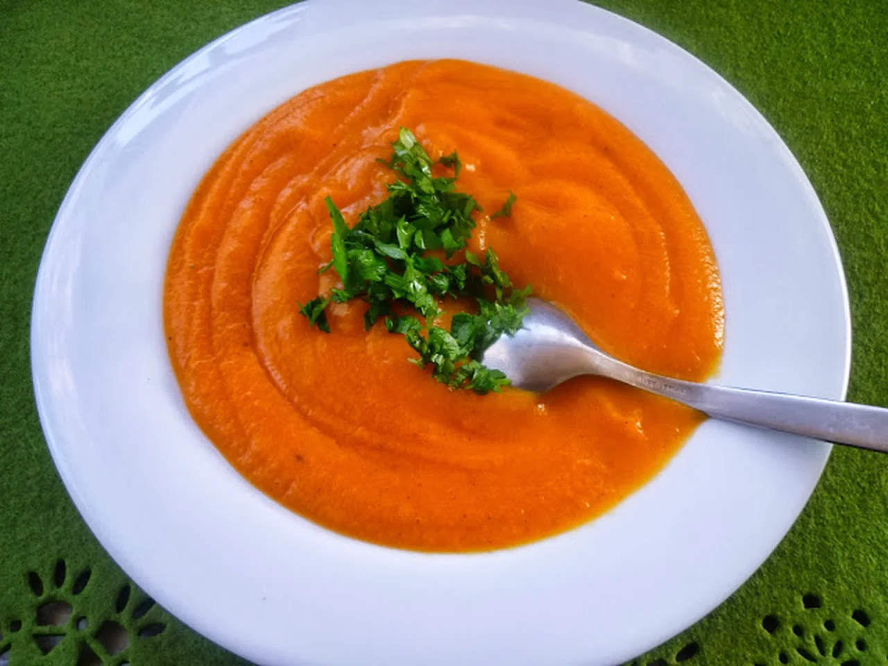 Zupa - krem z marchwi i ziemniaków