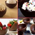 Czekoladowe miseczki
